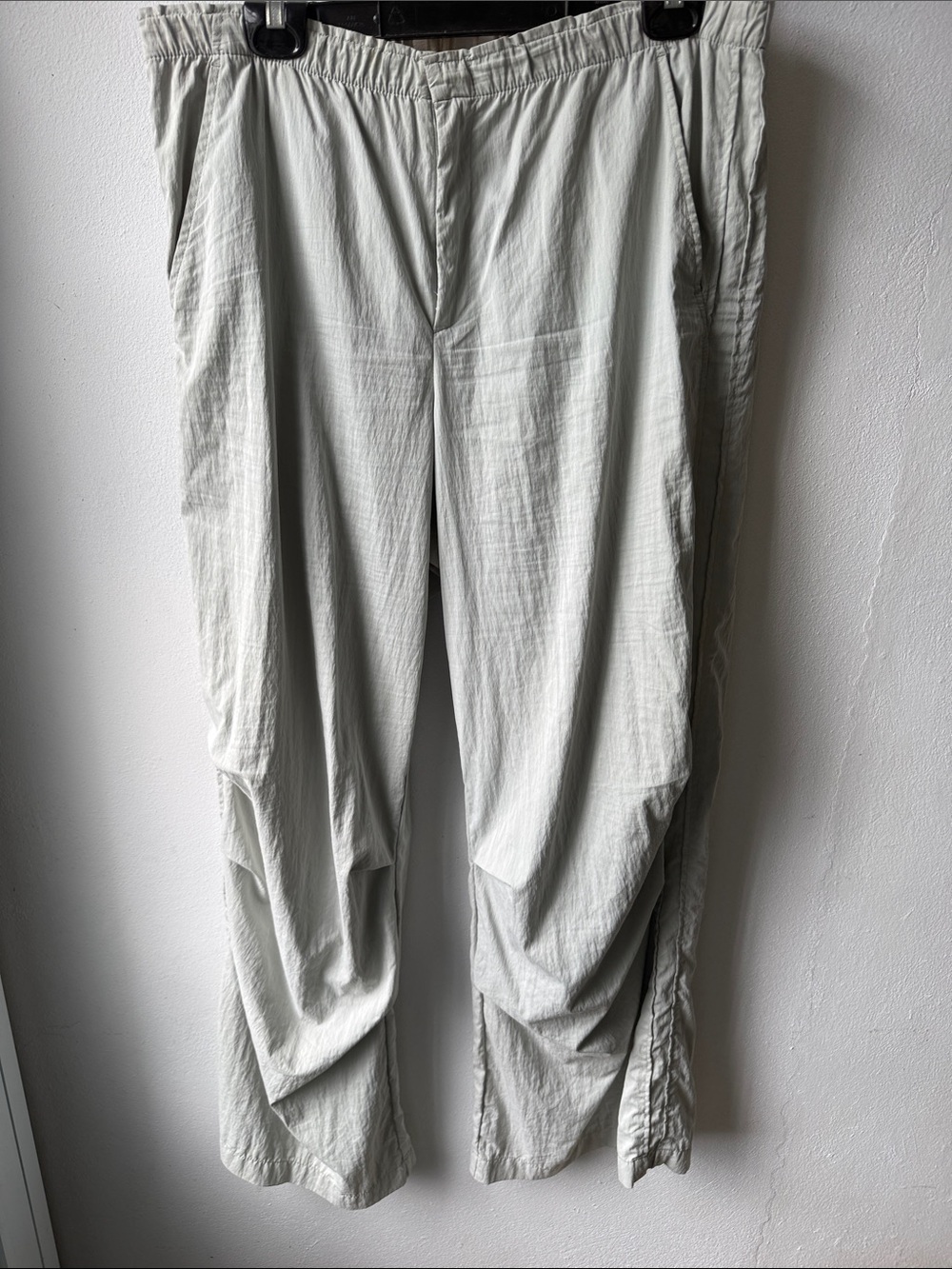 Zara Lightweight Casual Pants in Sage Green Color